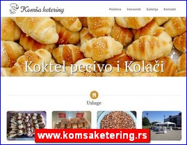 Catering, organization of celebrations, organization of weddings, www.komsaketering.rs