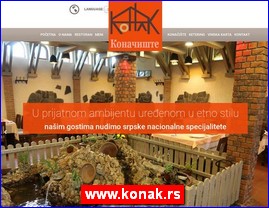 Restorani, www.konak.rs