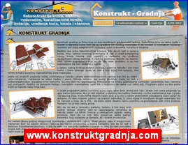 Građevinske firme, Srbija, www.konstruktgradnja.com