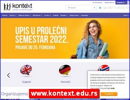 Foreign language schools, www.kontext.edu.rs
