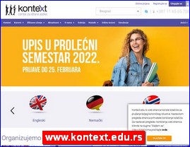 kole stranih jezika, www.kontext.edu.rs