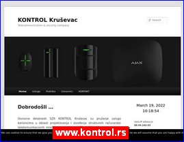 Alarms, security, www.kontrol.rs
