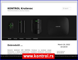 Alarmi, obezbedjenje, www.kontrol.rs