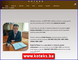 Work clothes, work clothes, shoes, PPC equipment, www.koteks.ba