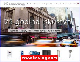 Alarms, security, www.koving.com