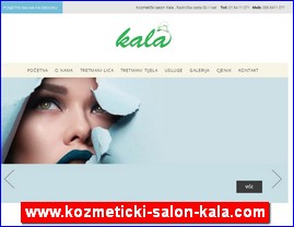 Frizeri, saloni lepote, kozmetiki saloni, www.kozmeticki-salon-kala.com