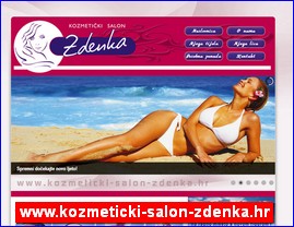 Frizeri, saloni lepote, kozmetiki saloni, www.kozmeticki-salon-zdenka.hr