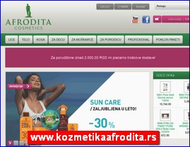 Cosmetics, cosmetic products, www.kozmetikaafrodita.rs
