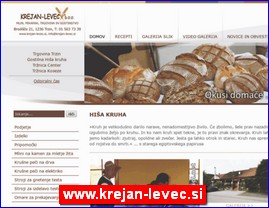 Bakeries, bread, pastries, www.krejan-levec.si