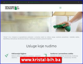 Agencije za ienje, spremanje stanova, www.kristal-bih.ba