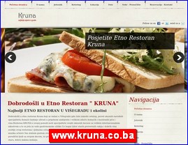 Catering, organization of celebrations, organization of weddings, www.kruna.co.ba