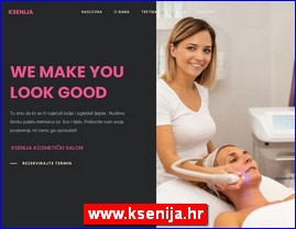 Frizeri, saloni lepote, kozmetiki saloni, www.ksenija.hr
