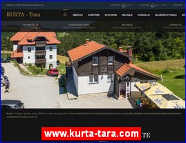 Hoteli, moteli, hosteli,  apartmani, smeštaj, www.kurta-tara.com