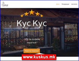 Pizza, pizzerias, pancake houses, www.kuskus.mk