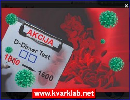Clinics, doctors, hospitals, spas, laboratories, www.kvarklab.net