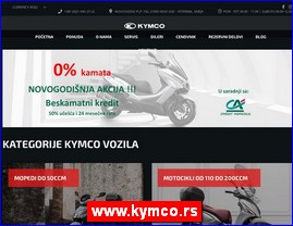 Motorcycles, scooters, www.kymco.rs
