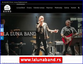 Muzičari, bendovi, folk, pop, rok, www.lalunaband.rs