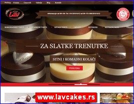 Catering, organization of celebrations, organization of weddings, www.lavcakes.rs