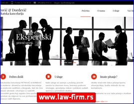 Lawyers, law offices, www.law-firm.rs