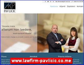 www.lawfirm-pavlicic.co.me