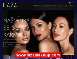 Frizeri, saloni lepote, kozmetiki saloni, www.lazamakeup.com
