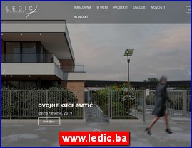 Architecture, design, www.ledic.ba