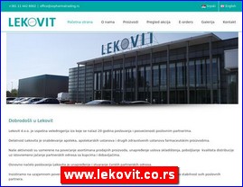 Cosmetics, cosmetic products, www.lekovit.co.rs