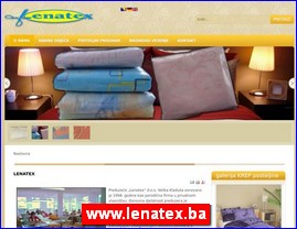 Bedding, textiles, www.lenatex.ba