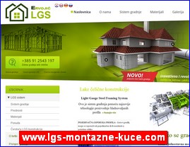 Prefabricated houses, www.lgs-montazne-kuce.com
