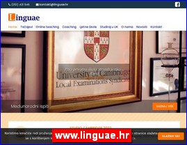 Foreign language schools, www.linguae.hr