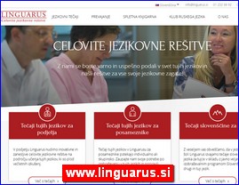 Foreign language schools, www.linguarus.si