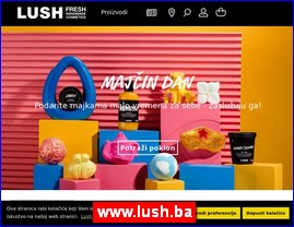 Cosmetics, cosmetic products, www.lush.ba