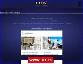 Catering, organization of celebrations, organization of weddings, www.lux.rs