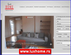 Nekretnine, Srbija, www.luxhome.rs