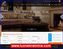 Real estate, Serbia, www.luxnekretnine.com