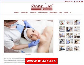 Frizeri, saloni lepote, kozmetiki saloni, www.maara.rs