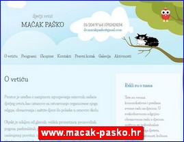 Kindergartens, nurseries, www.macak-pasko.hr
