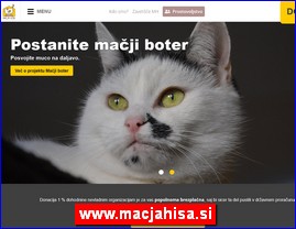Associations for the protection of animals, accommodation of animals, www.macjahisa.si