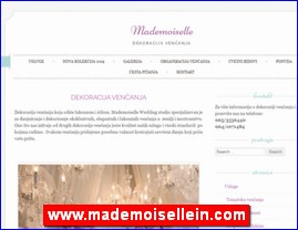 Catering, organization of celebrations, organization of weddings, www.mademoisellein.com