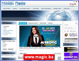Radio stations, www.magic.ba