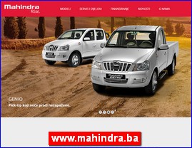 Cars, www.mahindra.ba