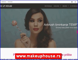 Frizeri, saloni lepote, kozmetiki saloni, www.makeuphouse.rs
