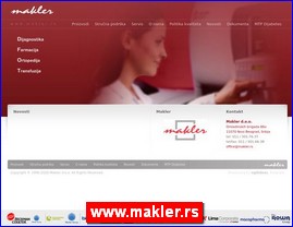 Medicinski aparati, ureaji, pomagala, medicinski materijal, oprema, www.makler.rs