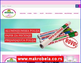 Konditorski proizvodi, keks, čokolade, bombone, torte, sladoledi, poslastičarnice, www.makrobela.co.rs