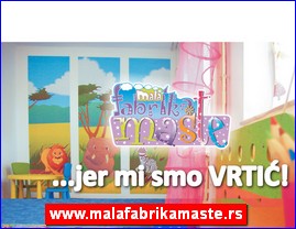 Kindergartens, nurseries, www.malafabrikamaste.rs