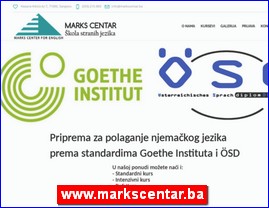 Foreign language schools, www.markscentar.ba