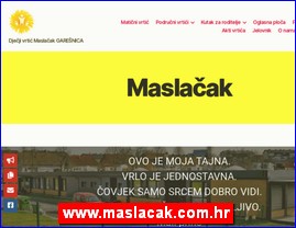Kindergartens, nurseries, www.maslacak.com.hr