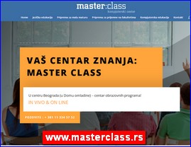 Foreign language schools, www.masterclass.rs