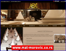 Catering, organization of celebrations, organization of weddings, www.mat-morovic.co.rs