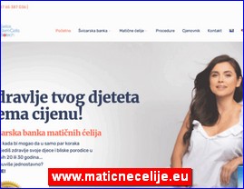 Clinics, doctors, hospitals, spas, laboratories, www.maticnecelije.eu